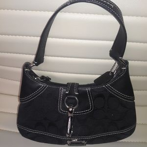 Small Coach Purse - Black